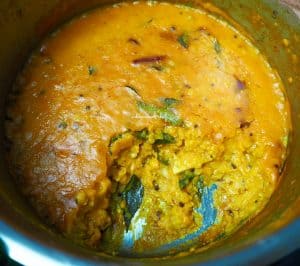 Creamy dahl curry